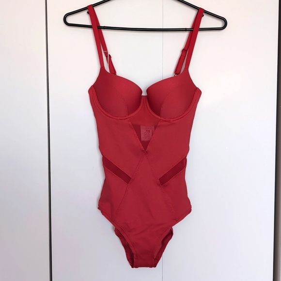 🍉HOST PIC!🍉 NWT WOLFORD ONE PIECE XS/ F CUP - Picture 1 of 16